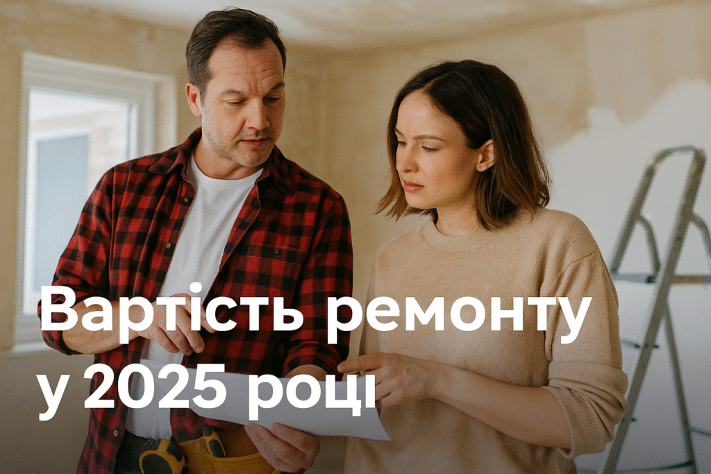 Вартість ремонту у 2025 році