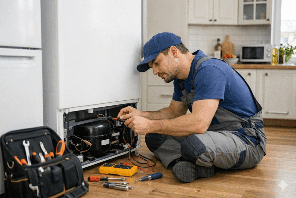 вартість заміни компресора холодильника